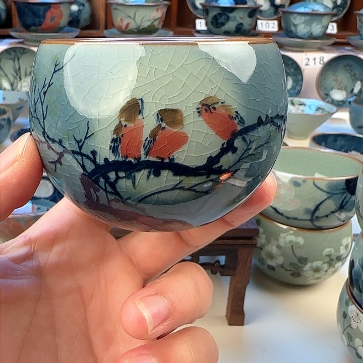 景德镇陶瓷陶瓷杯茶具