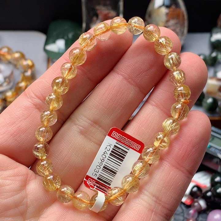 水晶手串未镶嵌天然