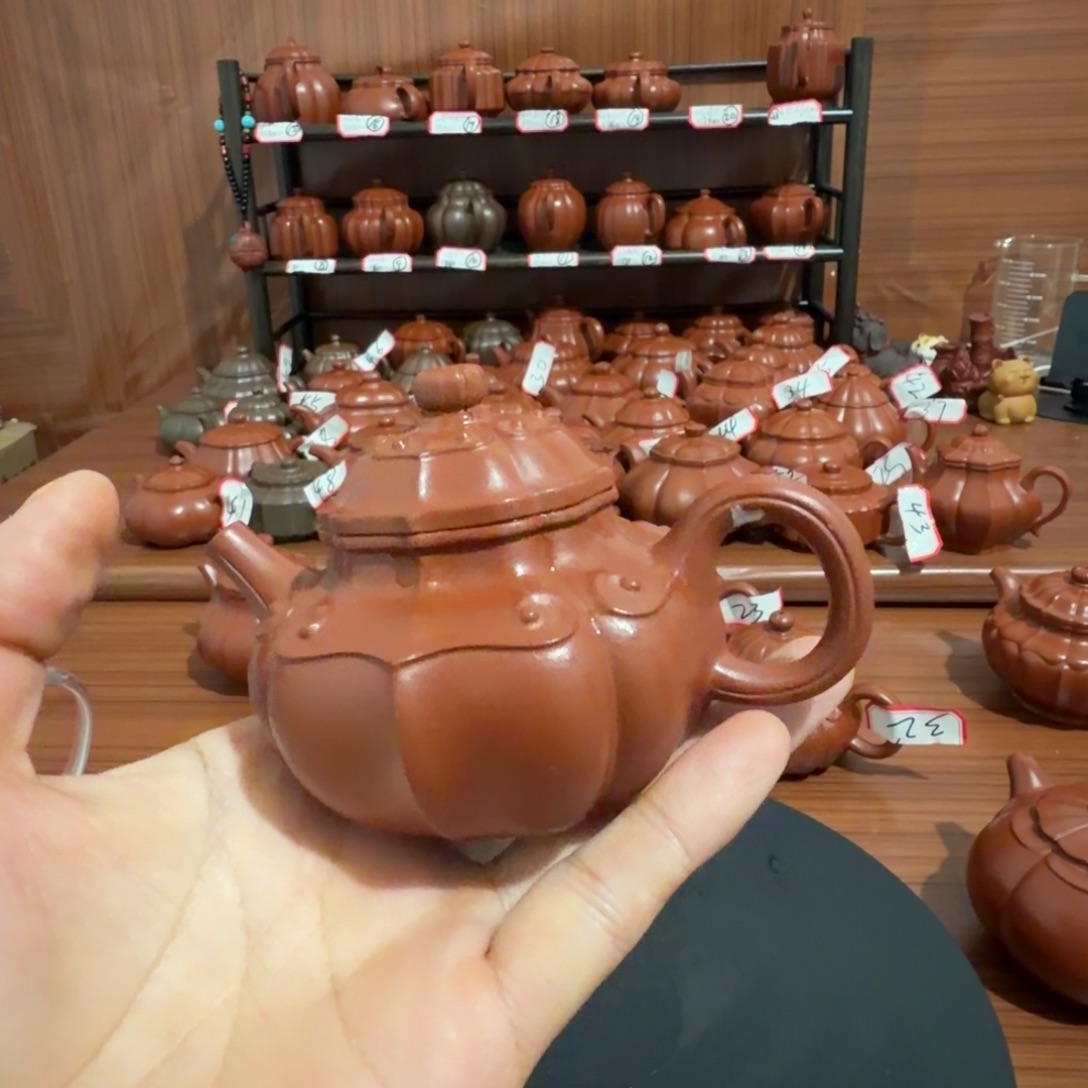 无***5原矿朱泥朱泥，140cc锦钰