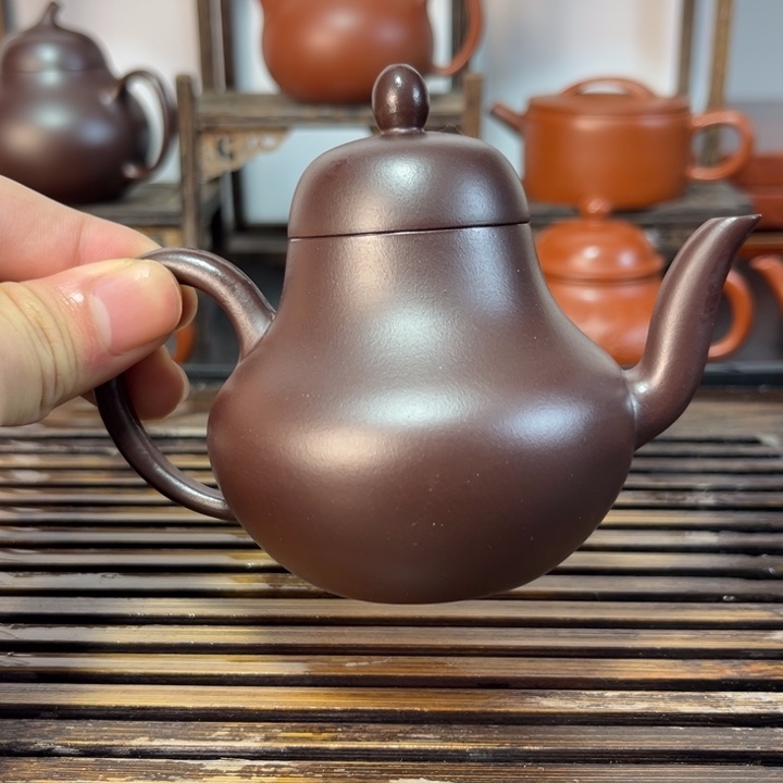 紫砂茶壶原矿紫砂手工制作