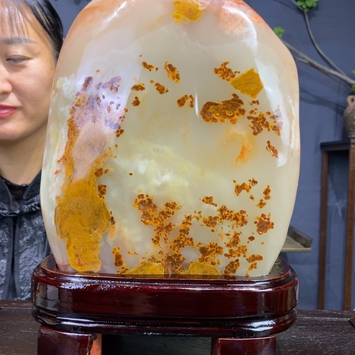 石材精品古青石摆件
