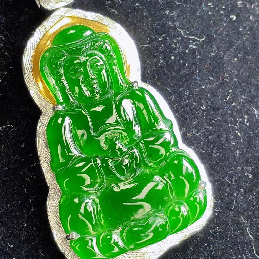 翡翠吊坠(不含链)未镶嵌