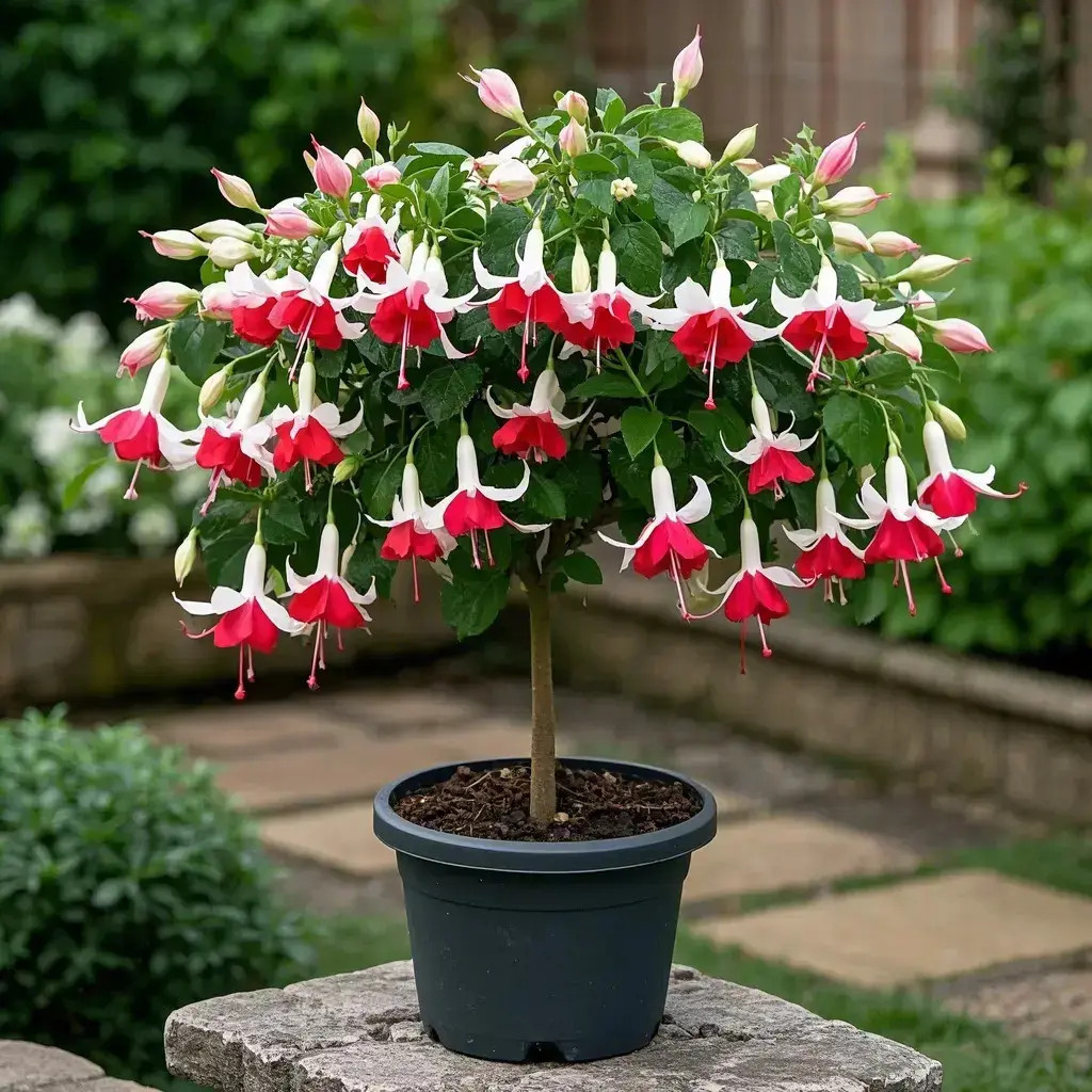 倒挂金钟花盆栽室内外灯笼花重瓣花苗老桩四季开花耐寒好养花卉