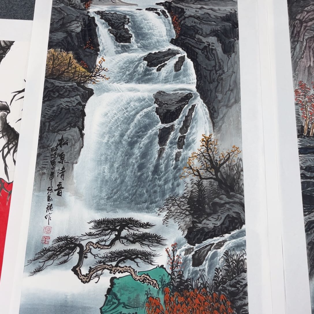国画宣纸国画纯手绘作品