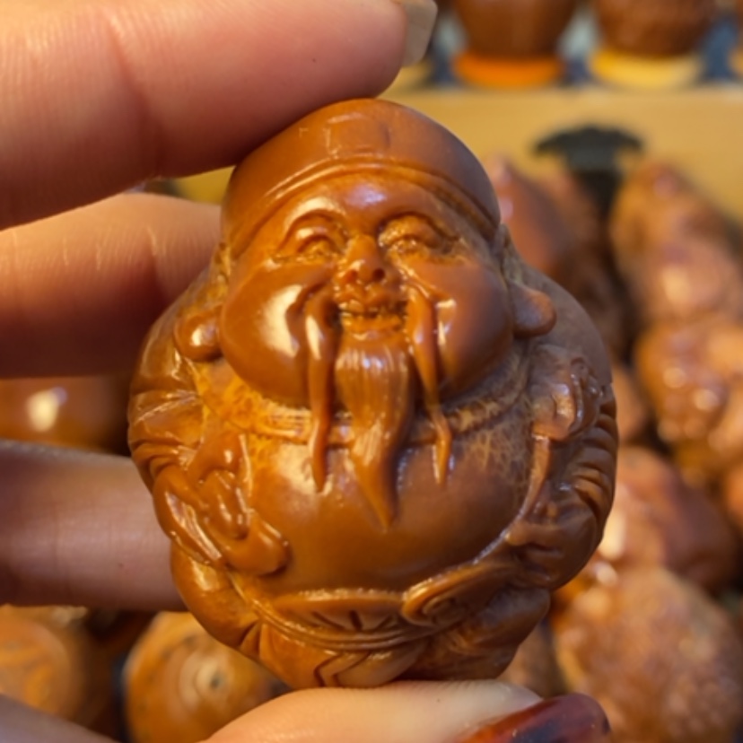 【闪购商品】橄榄核手串/手链爱****民精品核雕