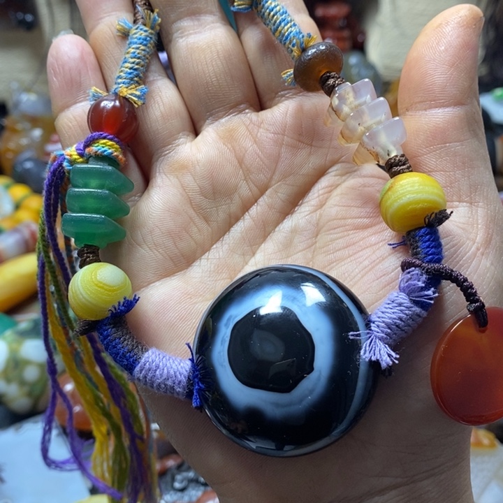 玛瑙/玉髓未镶嵌颈饰