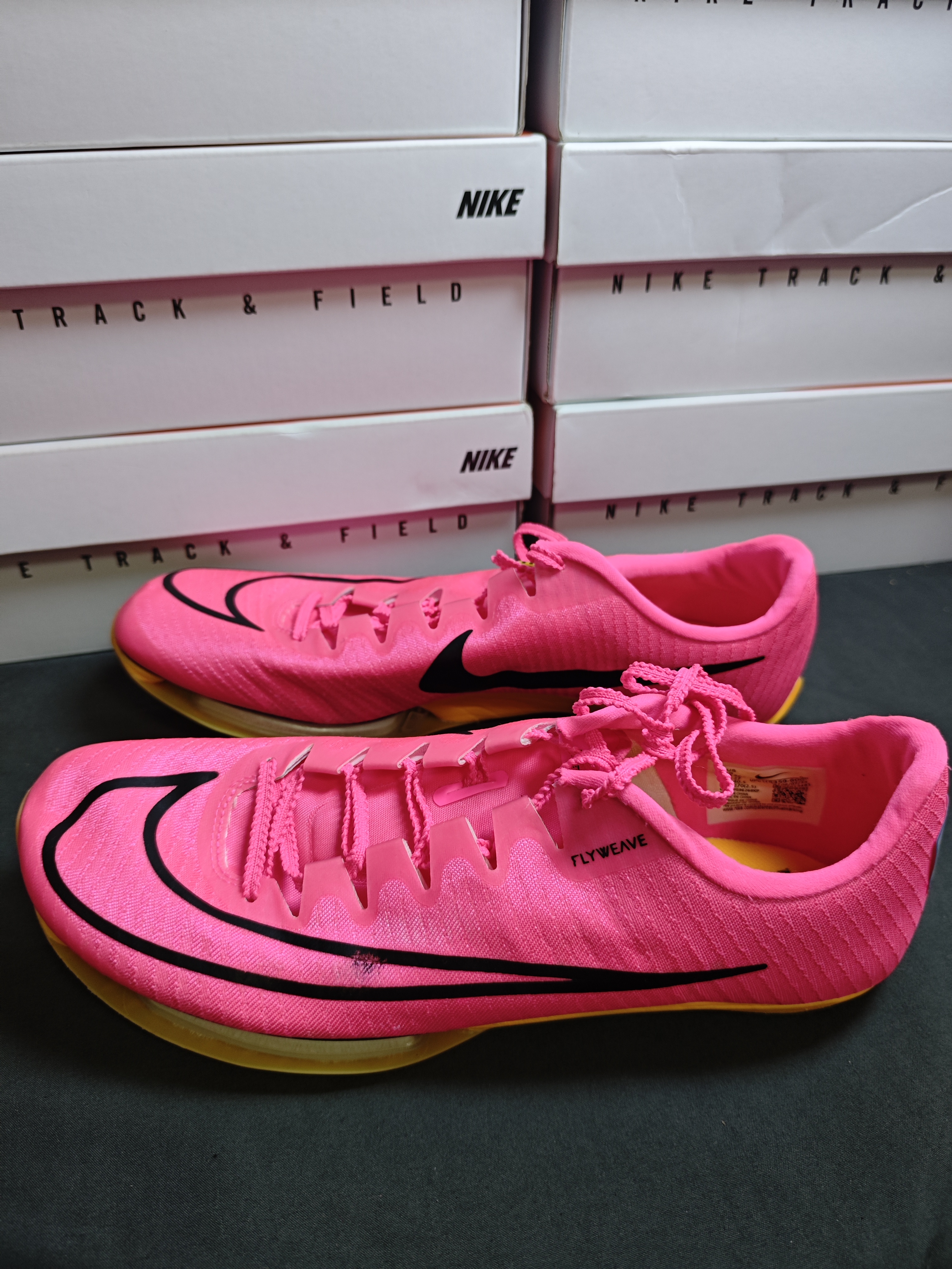 95新 NIKE/耐克 g80/  42.5码maxfly一代钉鞋展品