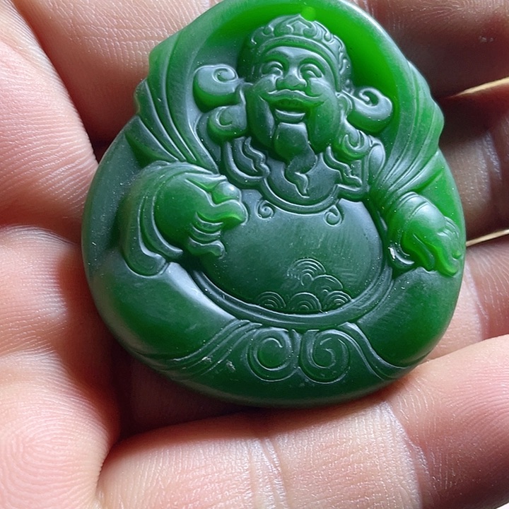 和田玉（糖玉）挂件未镶嵌