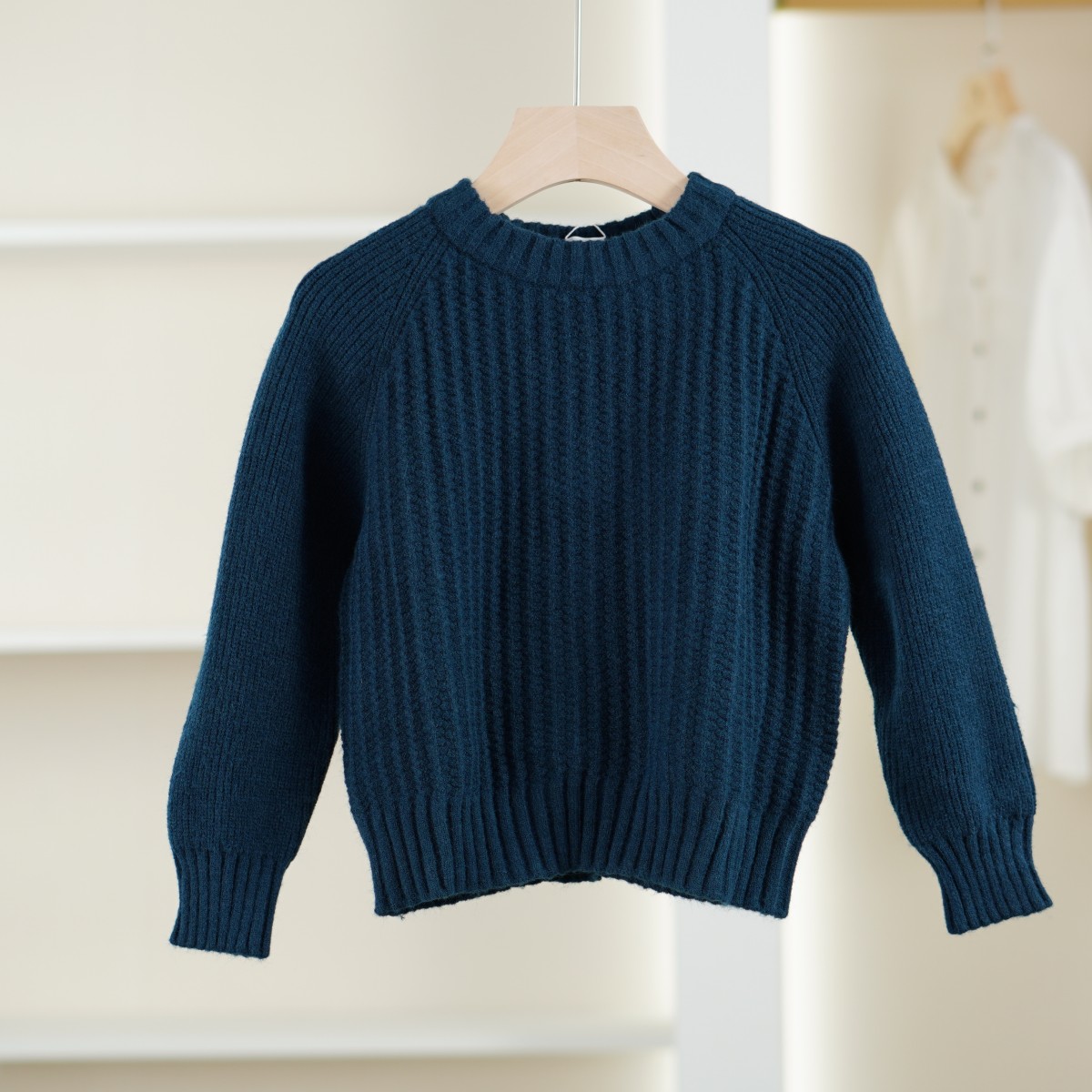 麦迪尚品 一路童行【植】3112954 秋季时尚桂花针毛衣童装折扣撤柜