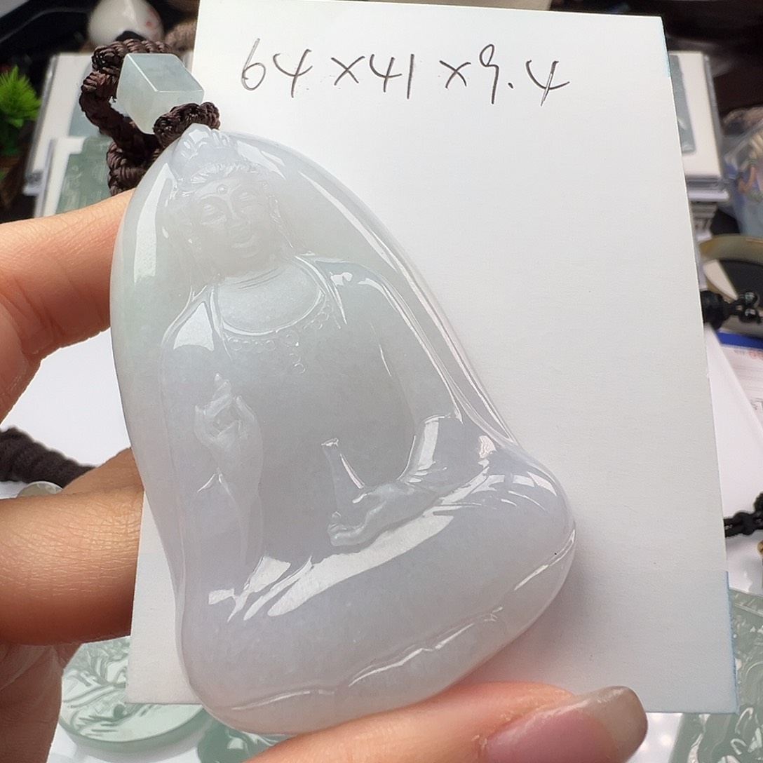 翡翠颈饰未镶嵌缅甸翡翠