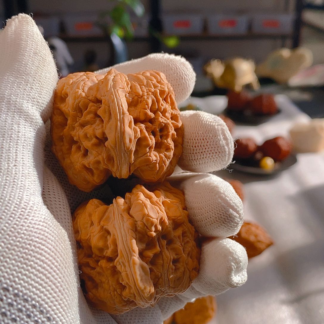 文玩核桃把件?天花板门墩