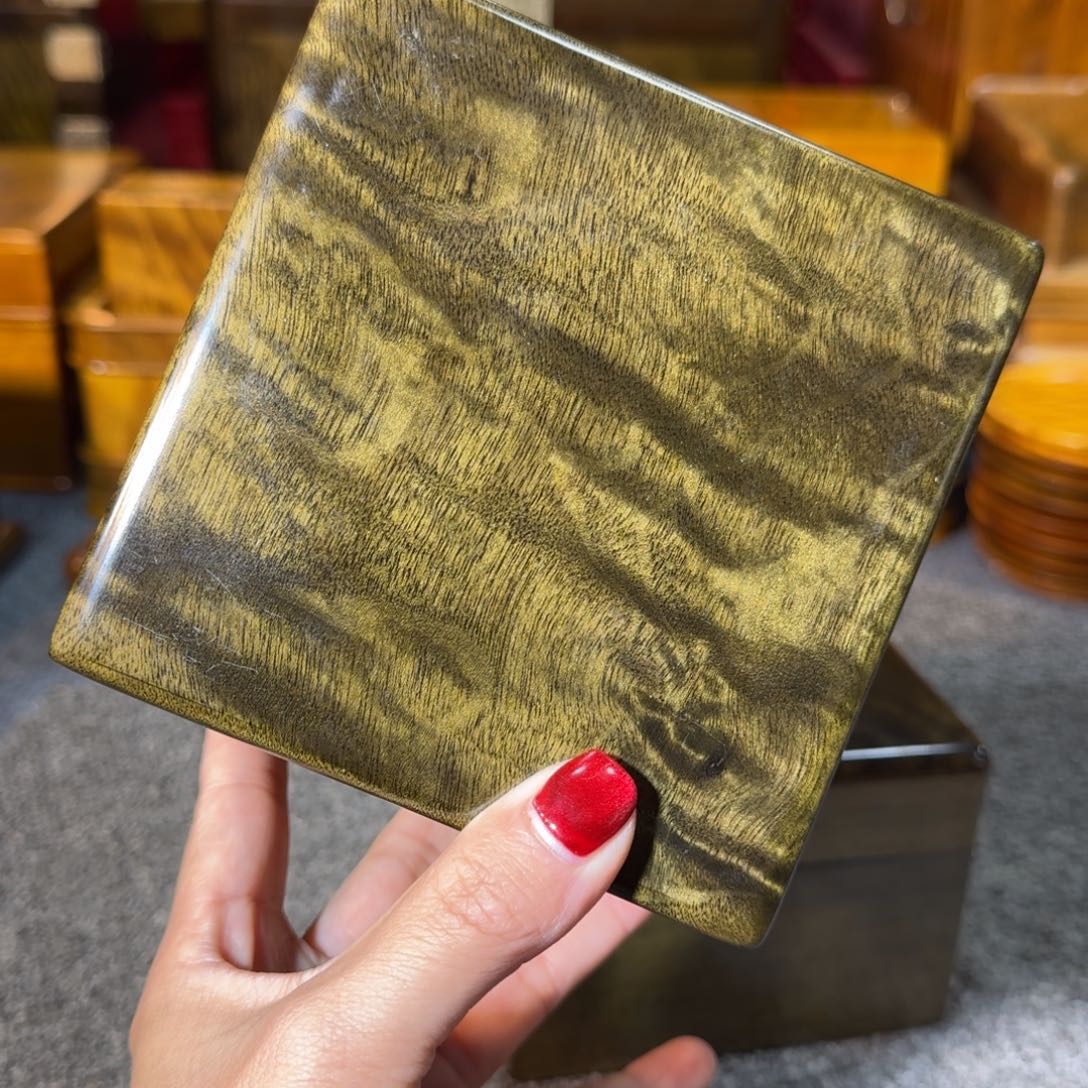 金丝楠乌木收纳盒木m 18