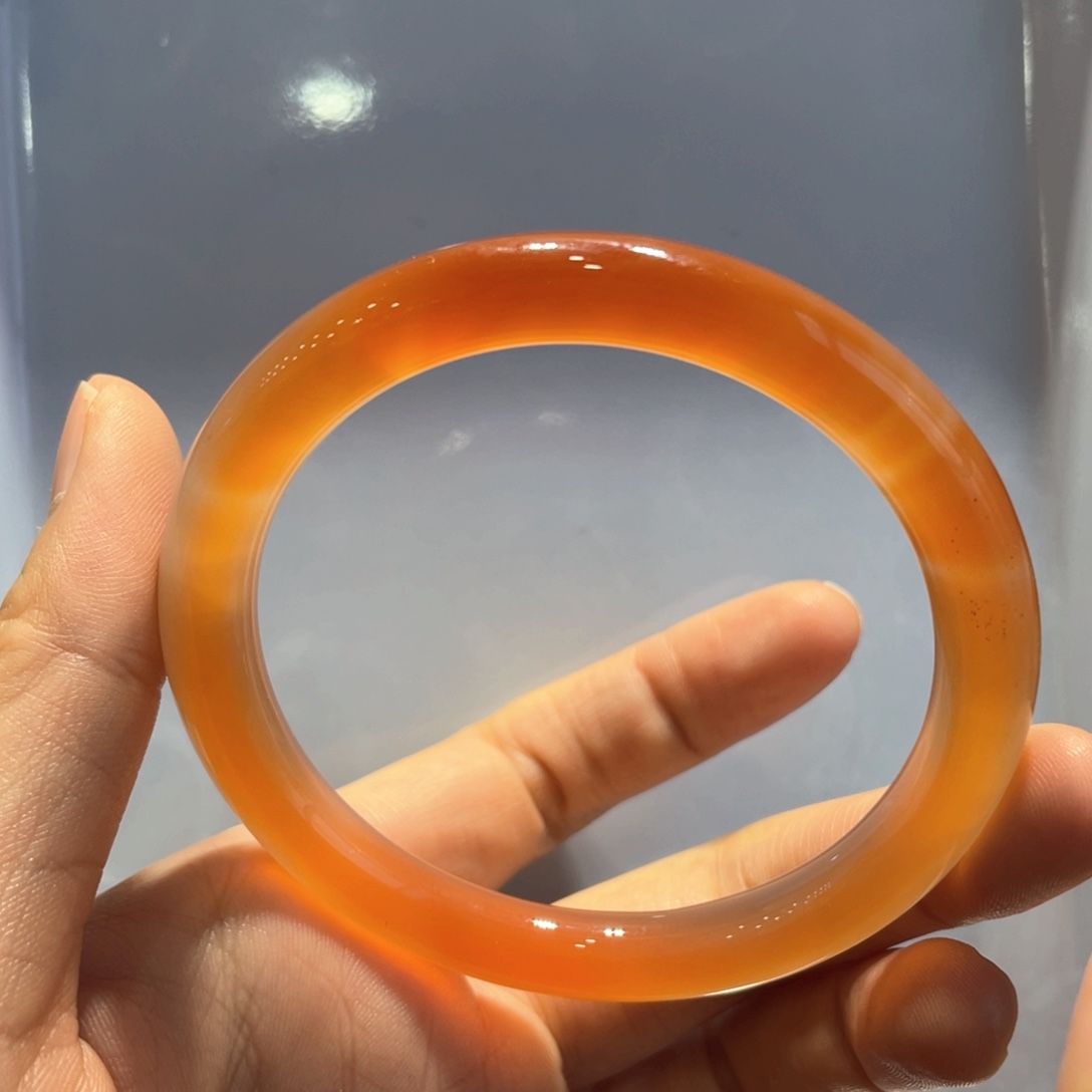 玛瑙/玉髓手镯未镶嵌随*