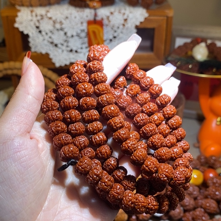 金刚菩提手串106玉华爆肉老树王108一物