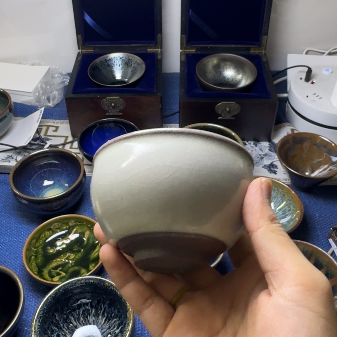 建阳建盏喝茶主人杯