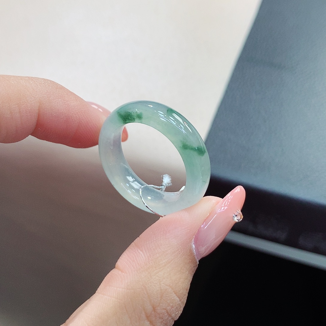 未镶嵌戒指翡翠17.18号