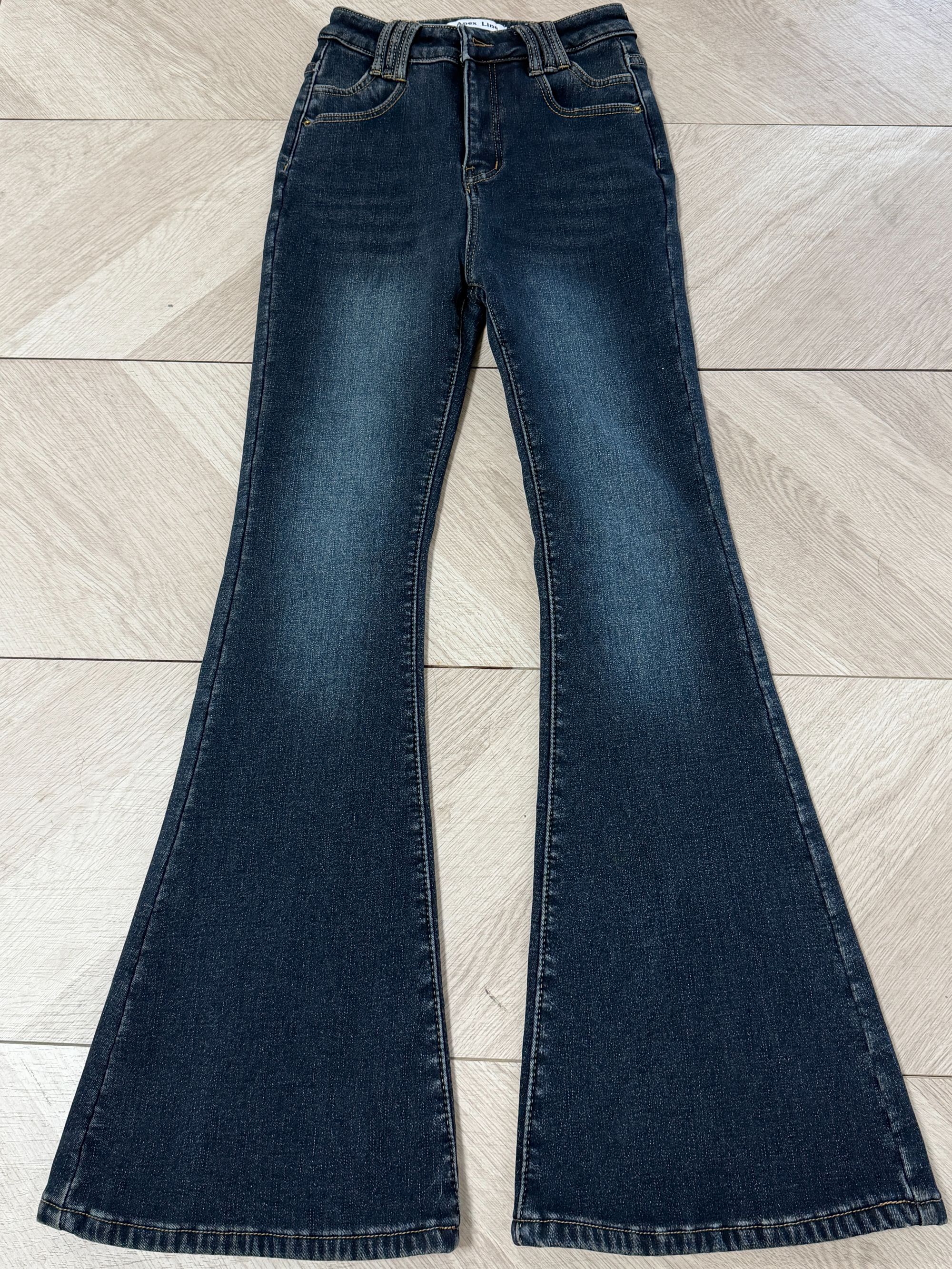 3225冬天喇叭裤加厚加厚绒喇叭裤