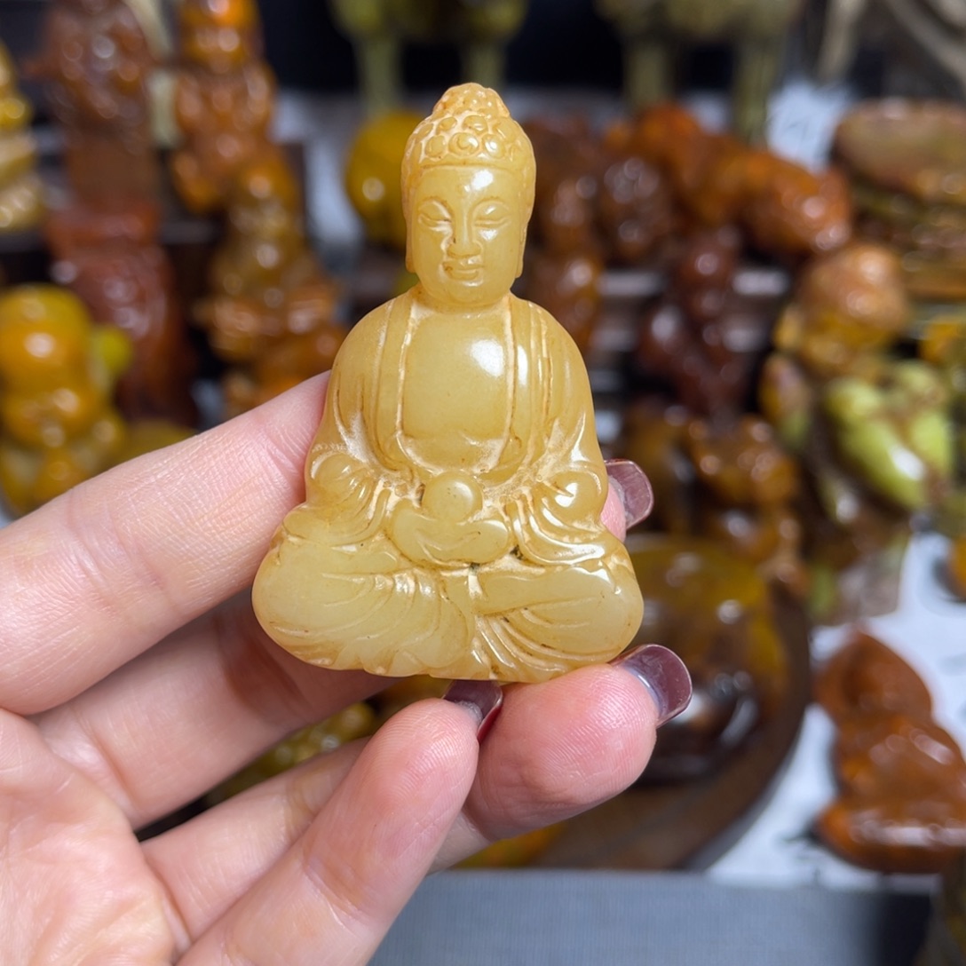 蛇纹石玉合金颈饰