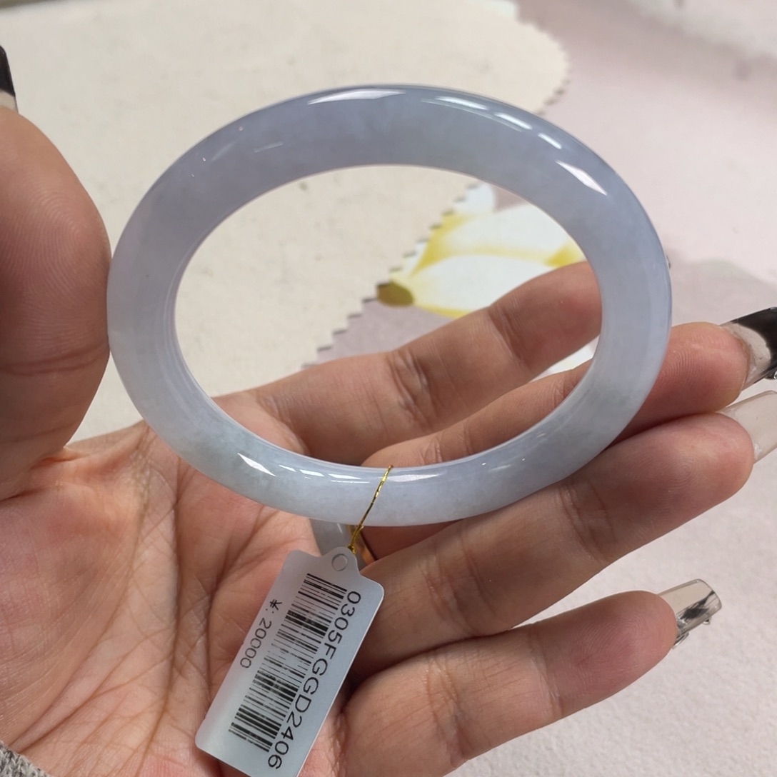 翡翠手镯未镶嵌翡翠手镯54.7