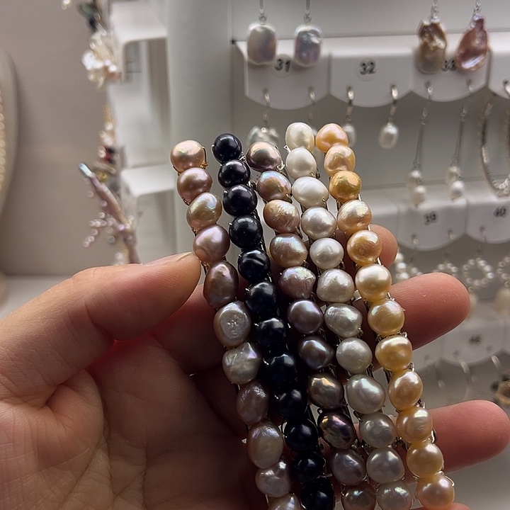 未镶嵌淡水珍珠发夹