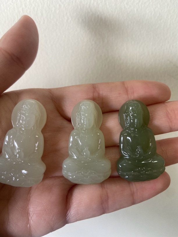 和田玉观音经典款贴身带（多样性拍1发1）