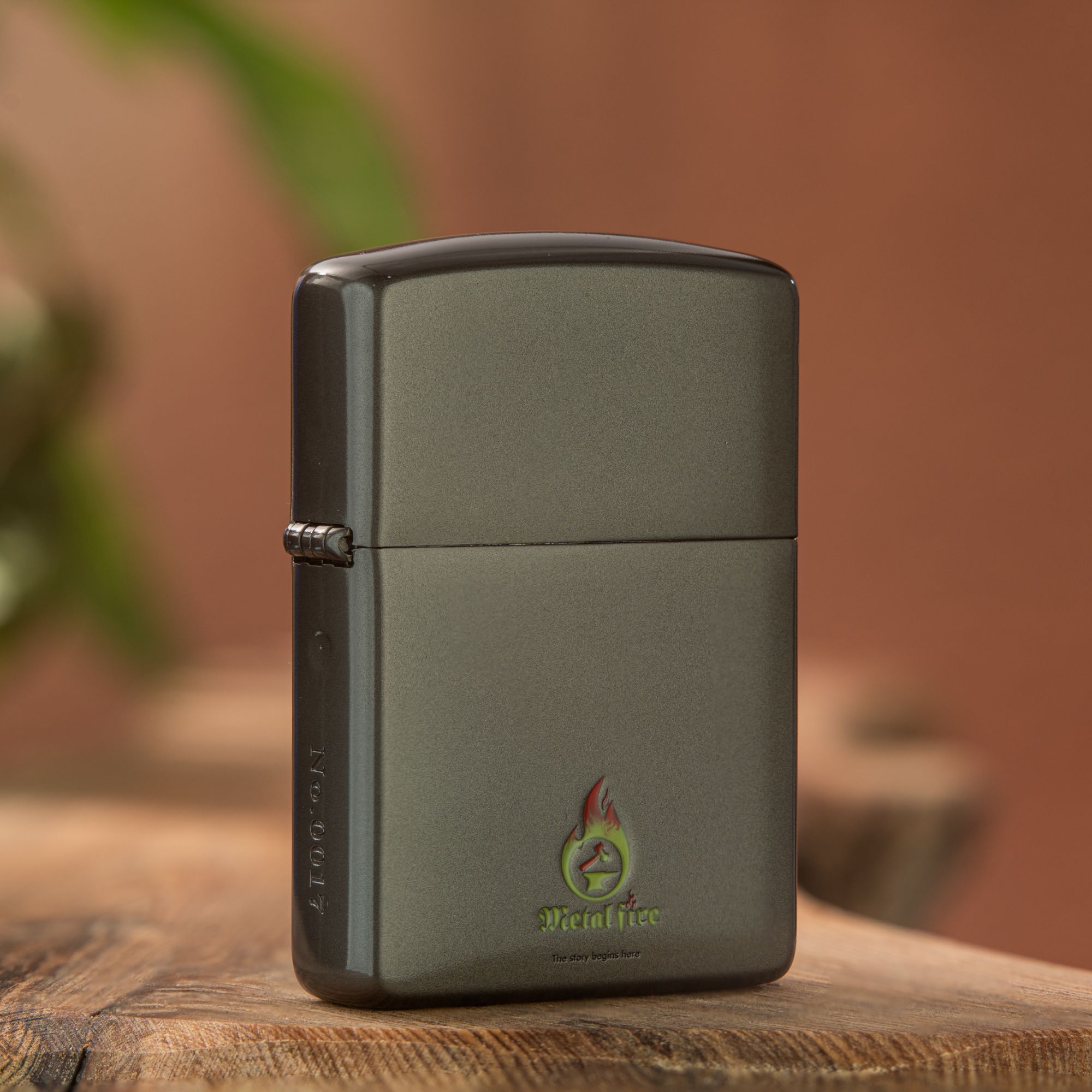 ZIPPO打火机 枪黑镀钛会员机 162盔甲打火机 DYJ1