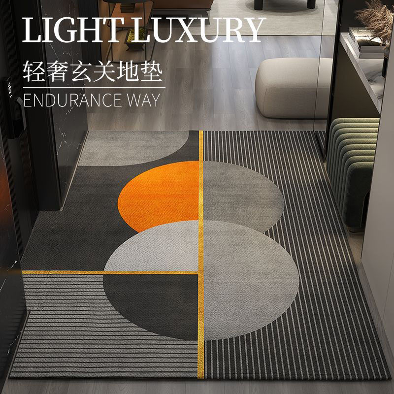 入户门地垫家用门垫高级玄关专用客厅满铺脚垫轻奢高级进门口地毯