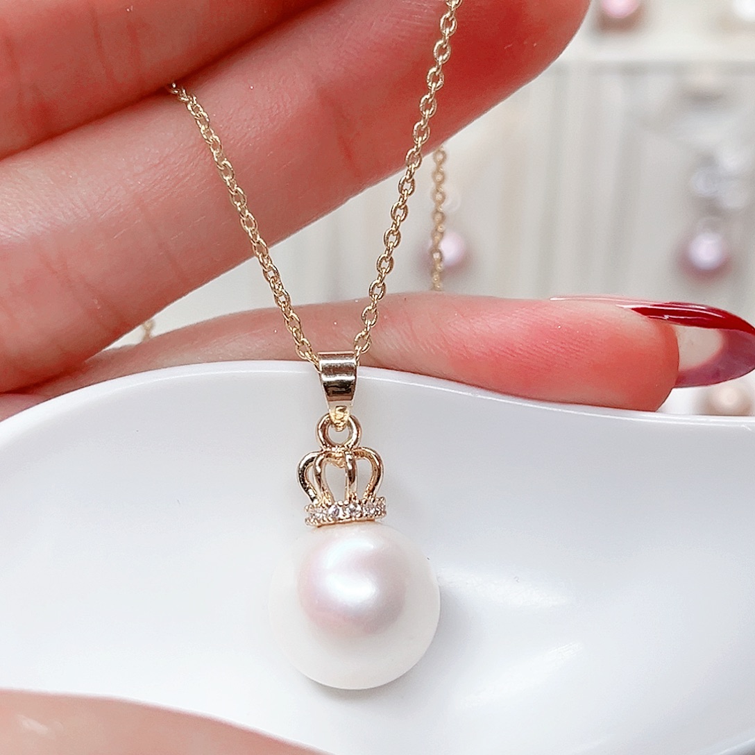 淡水珍珠合金吊坠(赠链)