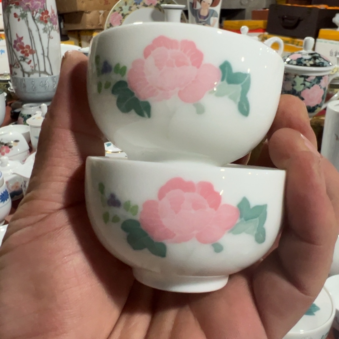 醴陵老厂瓷微瑕慎拍
