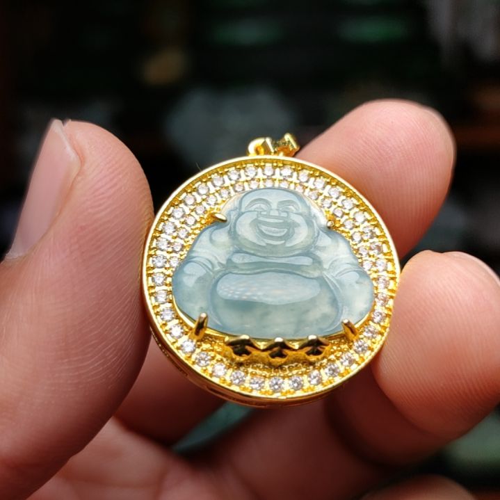 翡翠挂件未镶嵌一