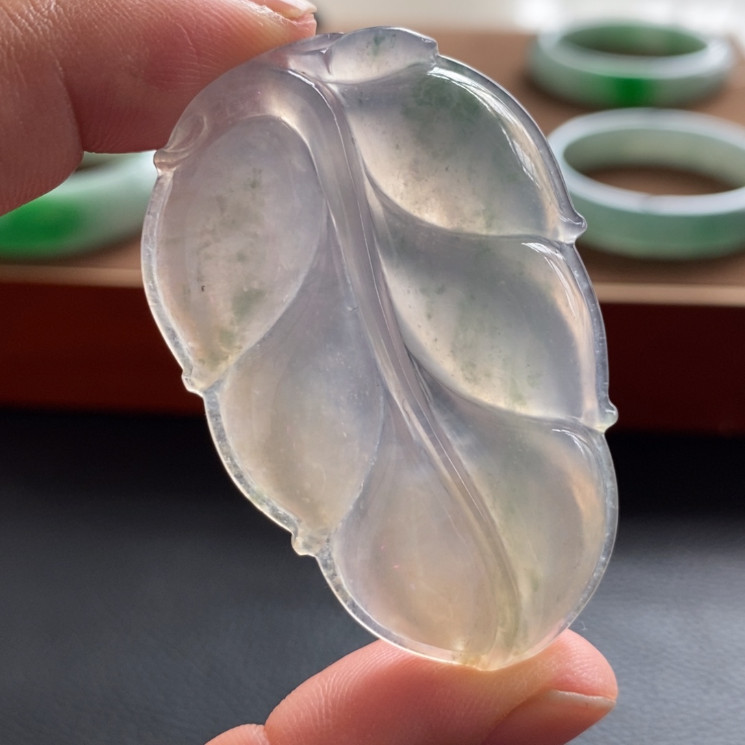 翡翠未镶嵌手镯天然翡翠吊坠