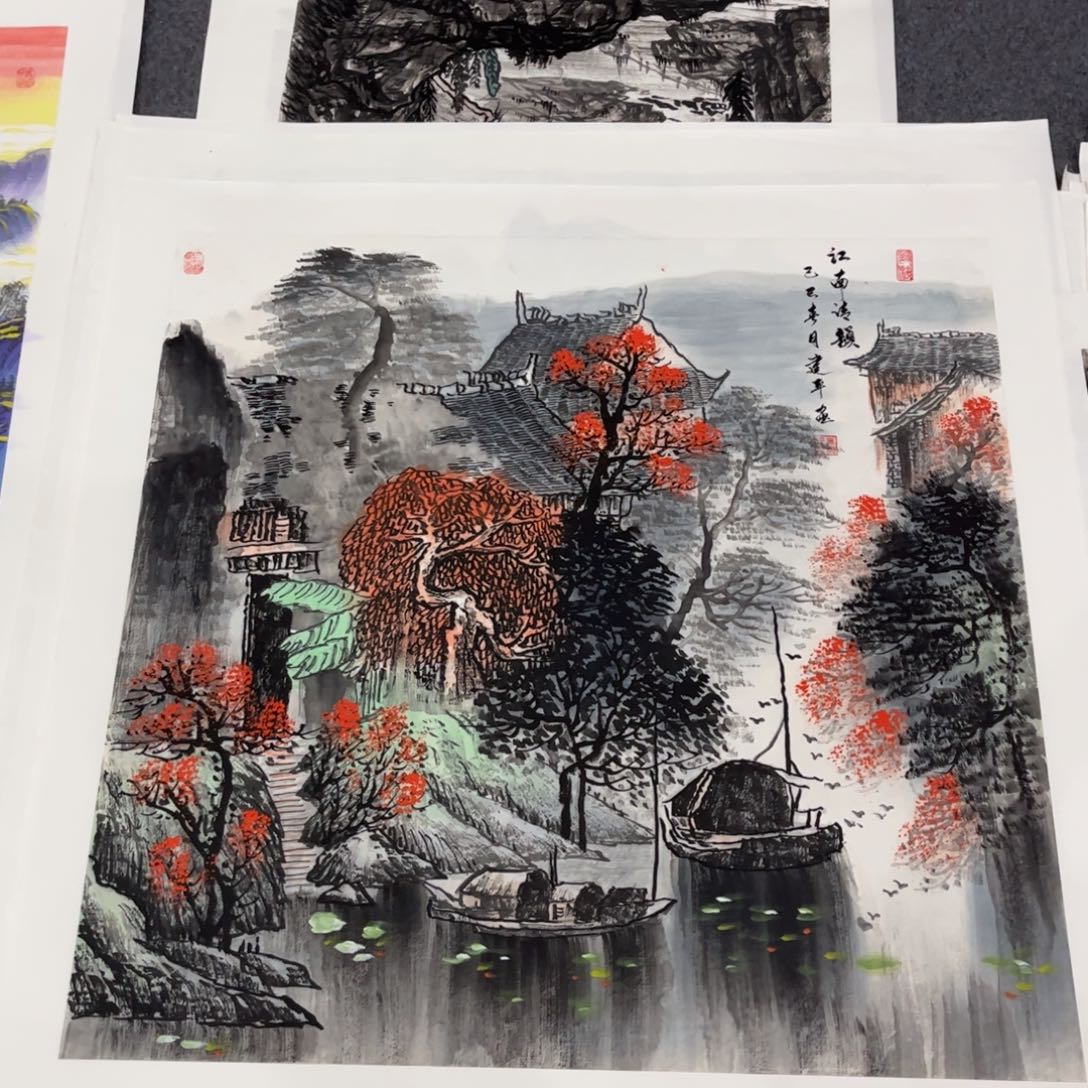 国画ZH精品国画单幅任发