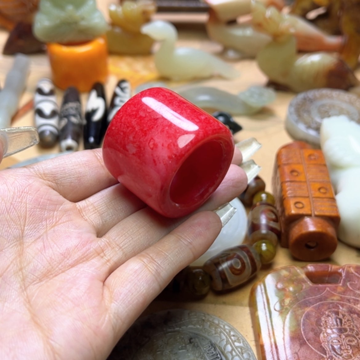 【闪购商品】蛇纹石玉颈饰未镶嵌