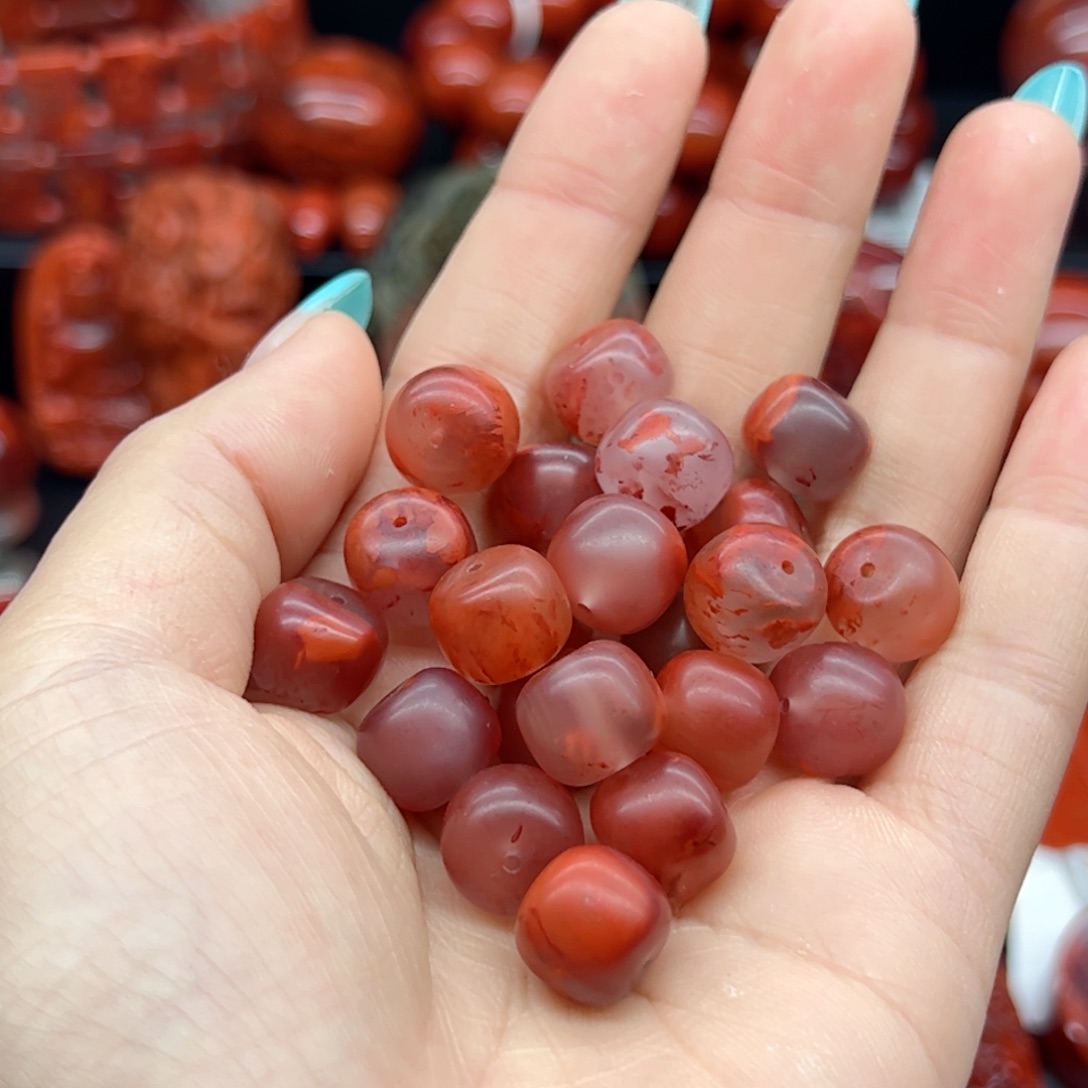 南红玛瑙配饰未镶嵌等****号