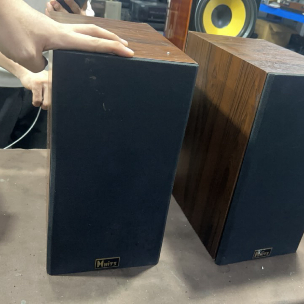8新  nhits 书架音箱（高音不响）