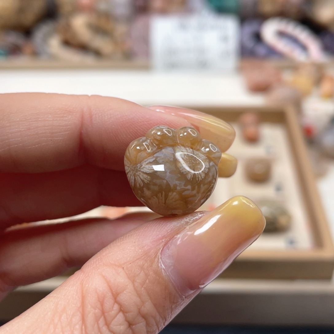 未镶嵌手链硅化玉青*179