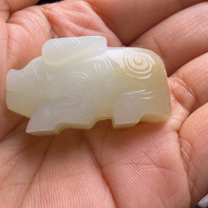 3***号和田玉（糖玉）未镶嵌珠宝半成品