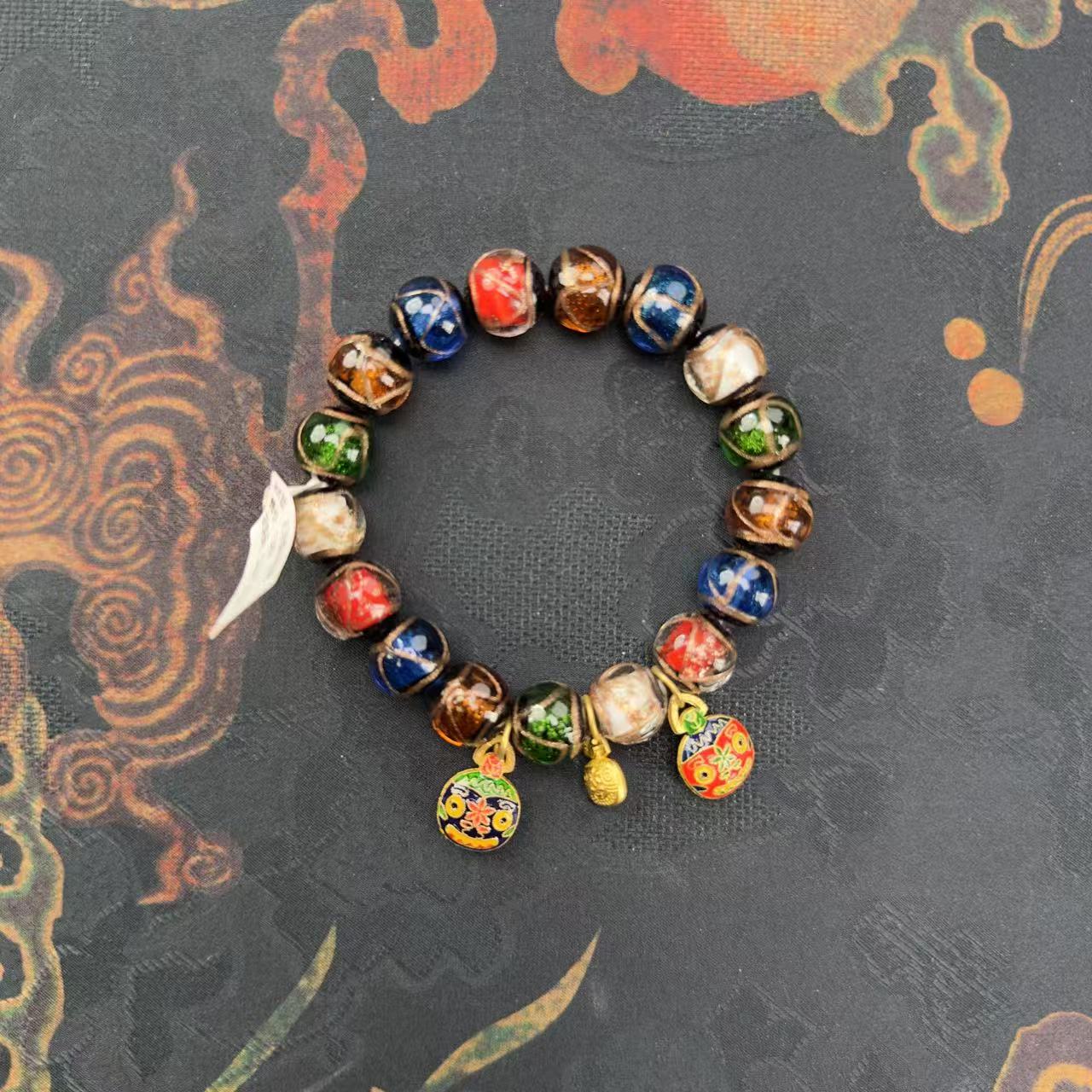 精品琉璃手串单圈S 0391