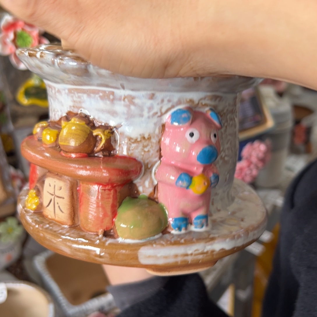 多肉花盆，满20发货，爱退款拉黑