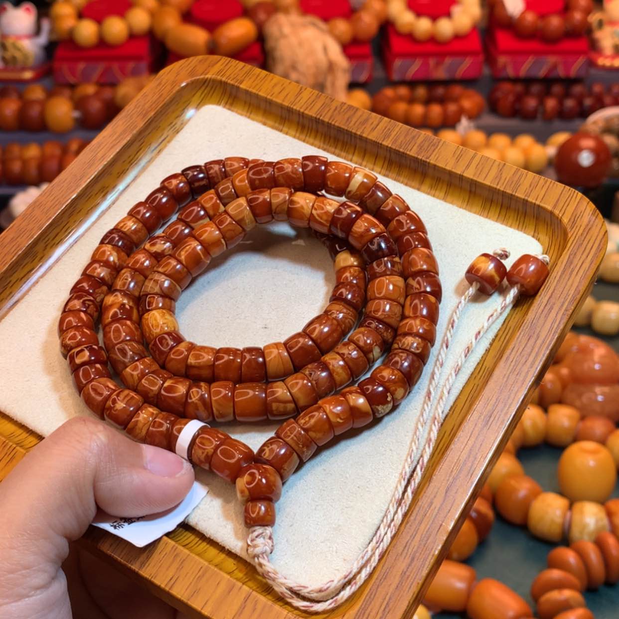 【闪购商品】蜜蜡手链未镶嵌蜜蜡手链