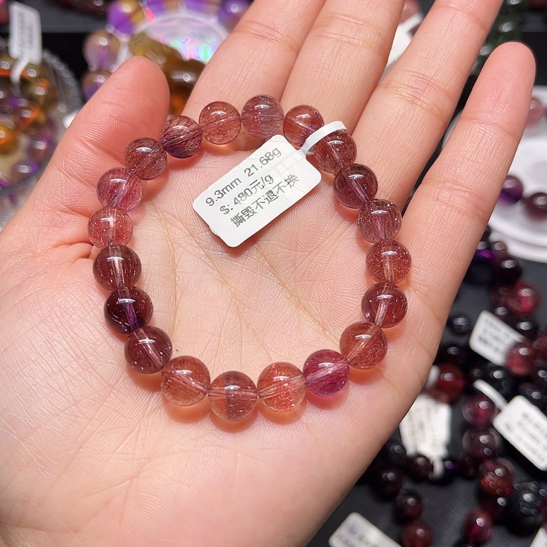 未镶嵌水晶手链手链