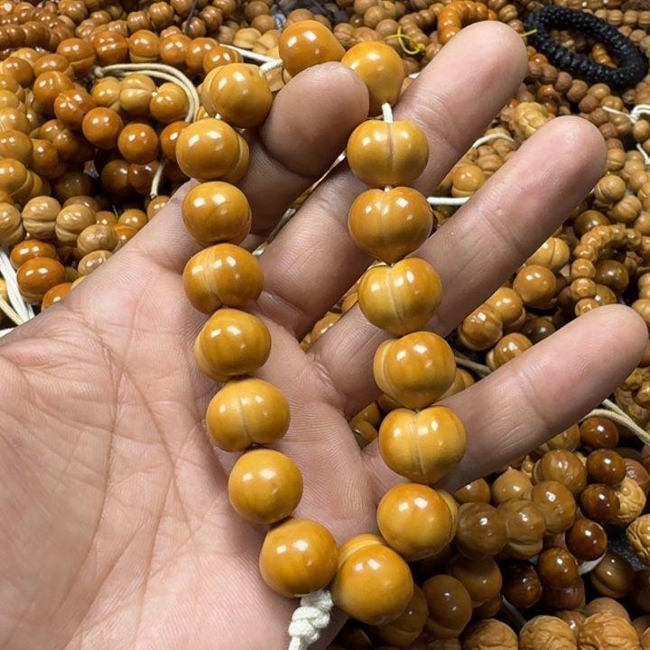 手串猴头核桃微瑕屁桃