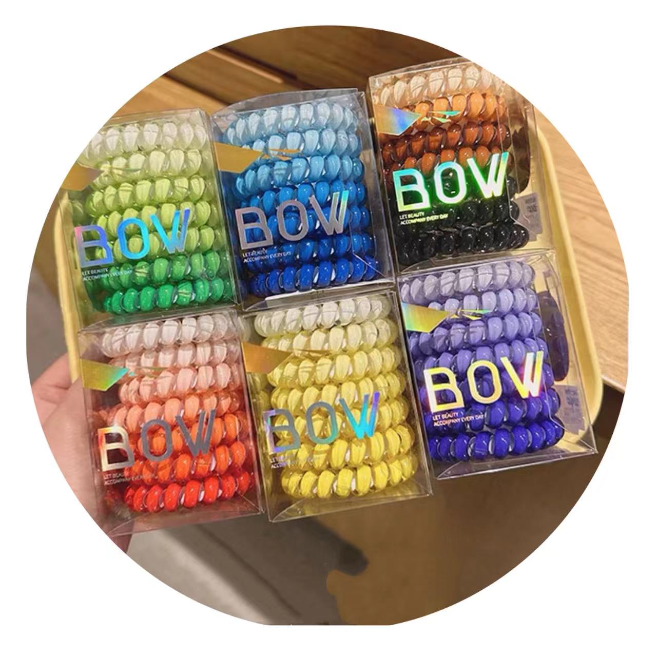 【秀秀】 ins · 彩虹简约新款～无痕发饰