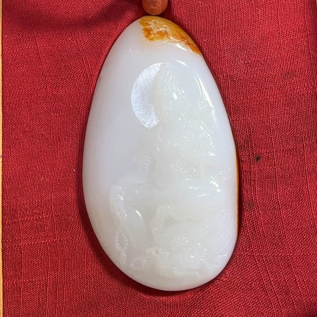 和田玉挂件未镶嵌