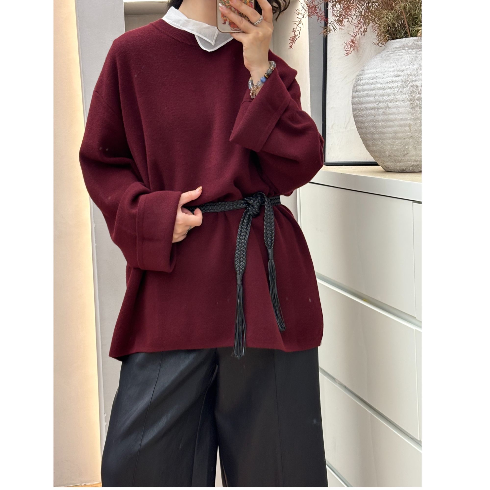 南油工厂店冬季新款时尚极简百搭女装09（南油华老板）