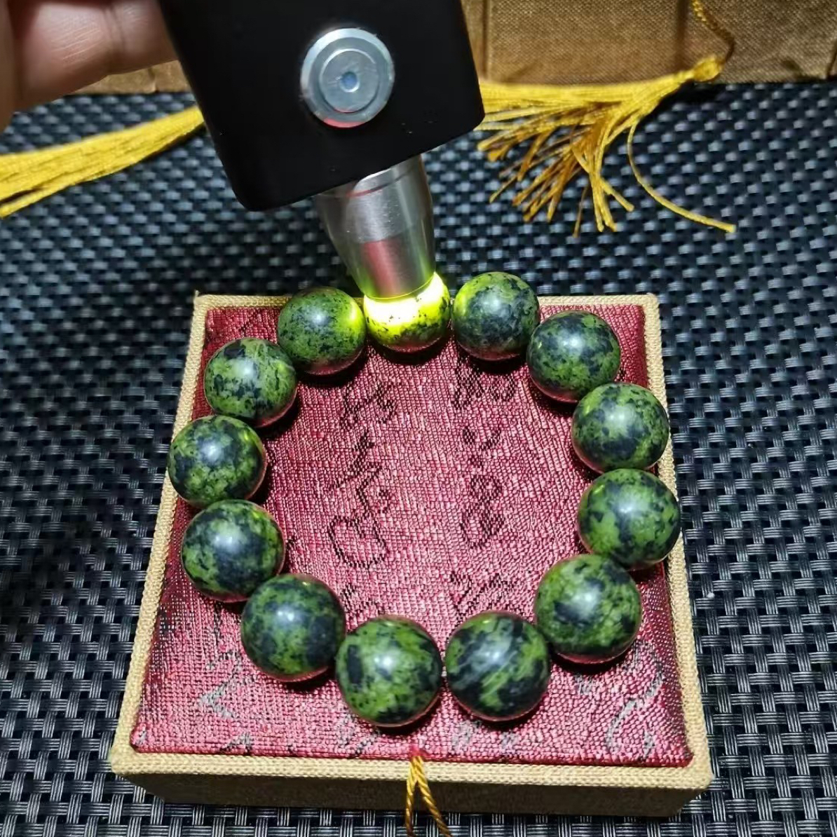 非金属陶瓷手链 西藏 藏玉非金属手链直播间为主