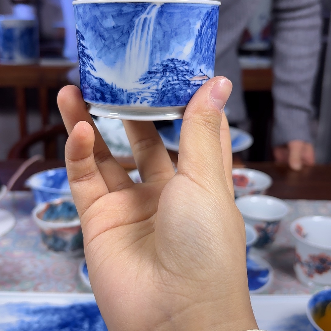 ㅤ****国一王老师手绘山水