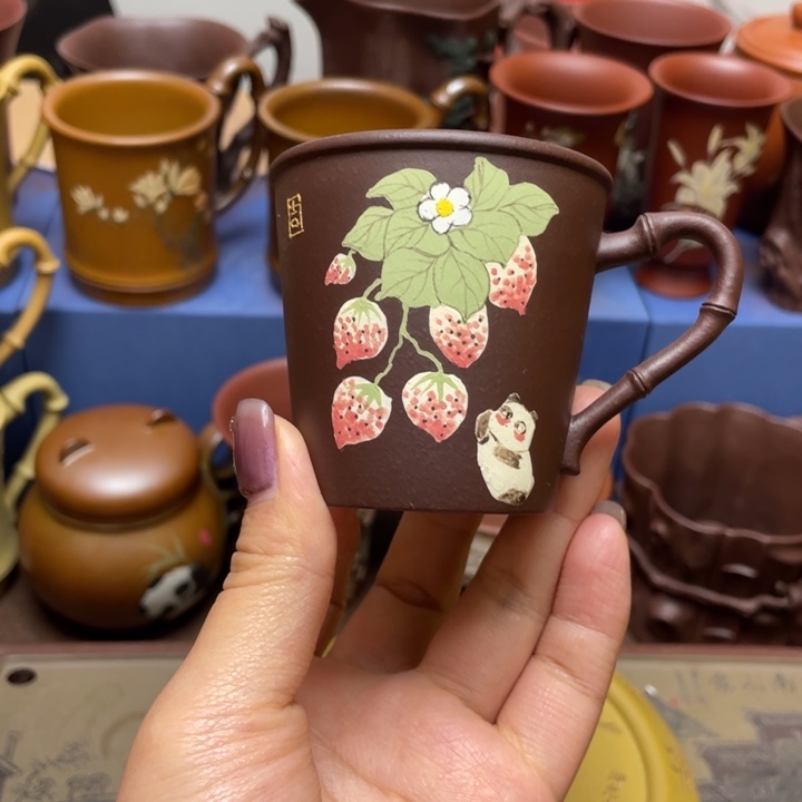 紫砂茶杯紫砂主人杯