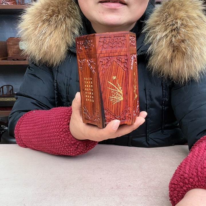 乌木类端景台小李子红木工艺品