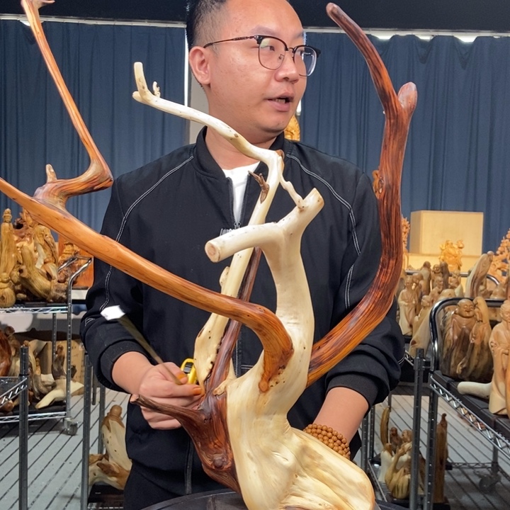 柏木（崖柏）随型摆件